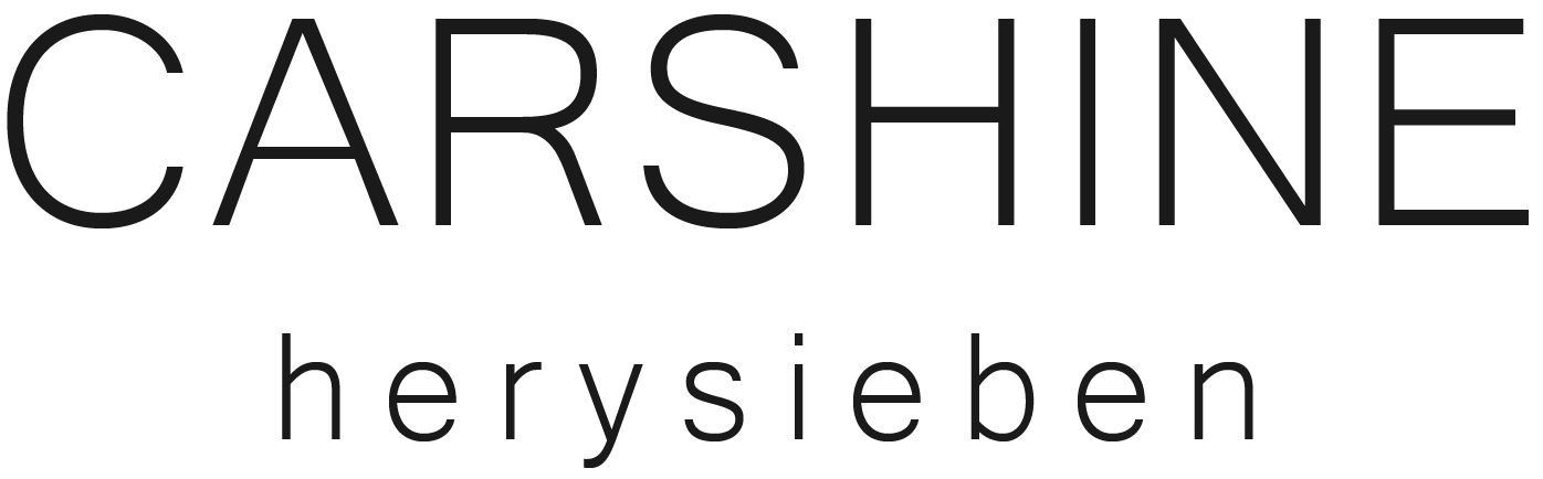 logo carshine weiß schwarz